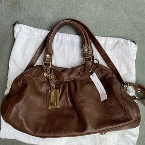 Marc by Marc Jacobs Chocolate Brown Leather Handbag